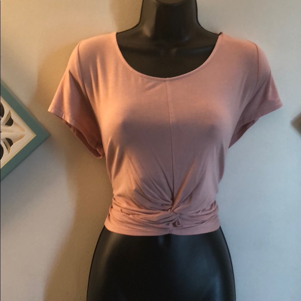 Twist Front Crop Top